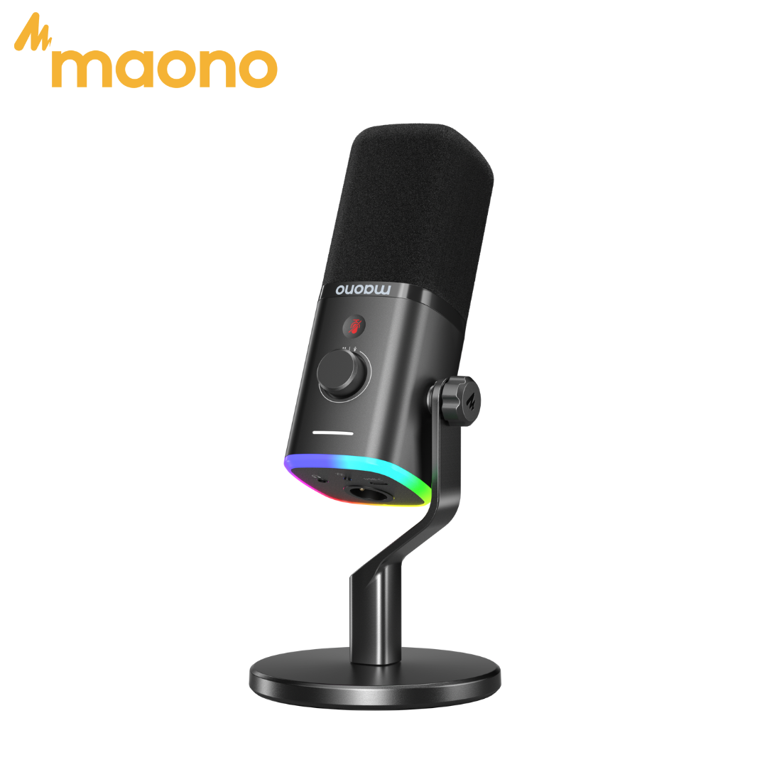 Gaming Controller - Maono PD100X Gaming Microphone with Computer
