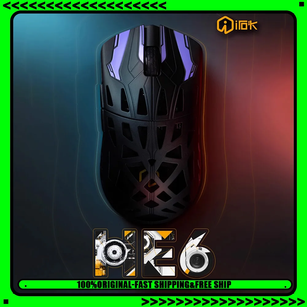 Pc Gaming Cs2 - IROK HE6 Ultra Mouse Tri Mode