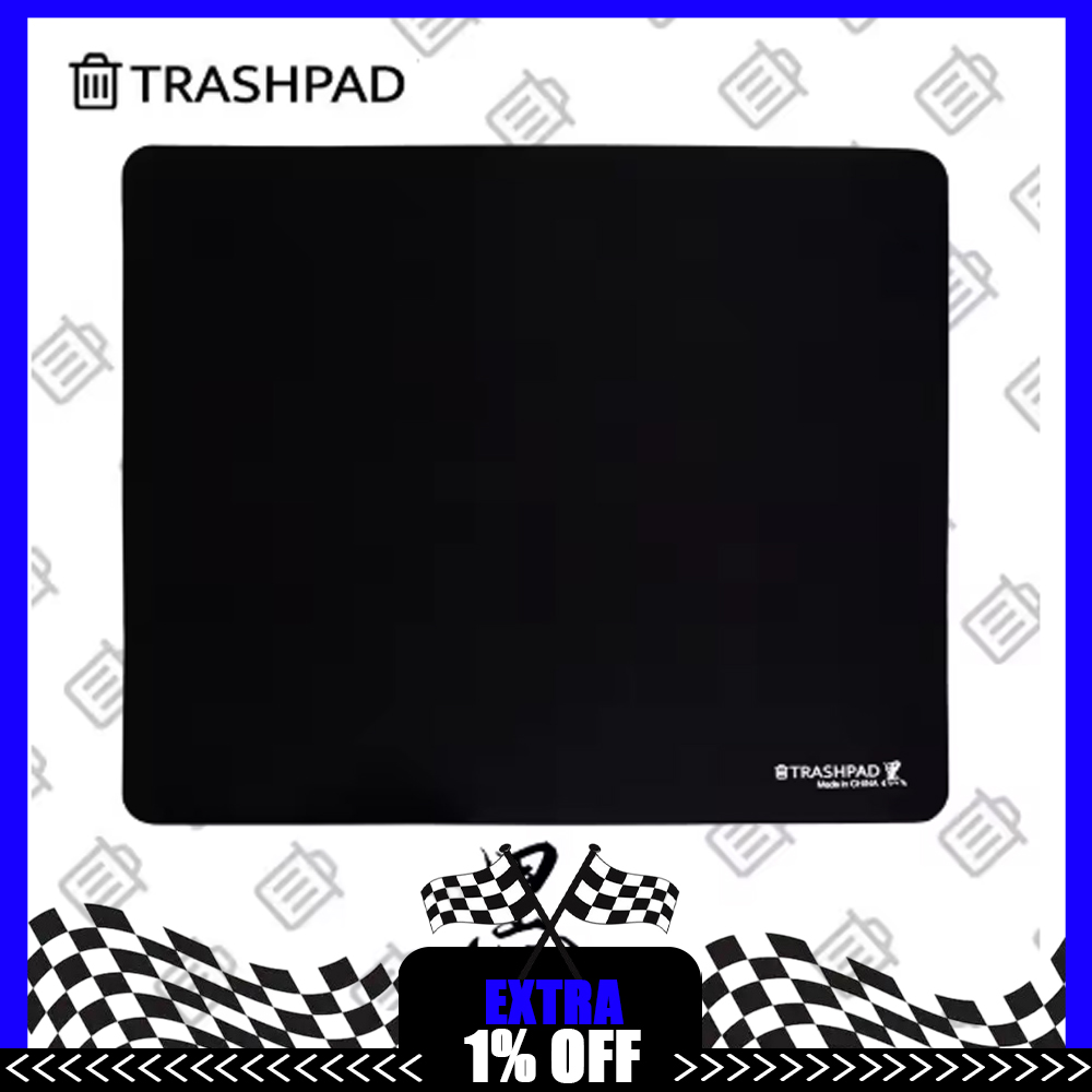 Pc Gaming Valorant - TRASHPAD BLACK Gaming Mousepad FPS Controlled