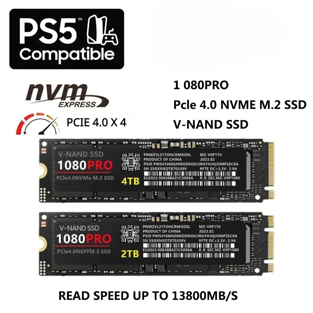 Pc Gaming Second - 2026 1080PRO PCIe 4.0 NVMe M.2