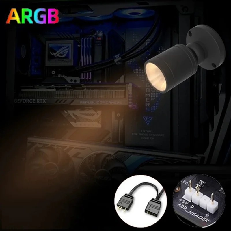 QITU 1W 3W ARGB 5V 3Pin Header - огляд і ціна Pc Gaming Second