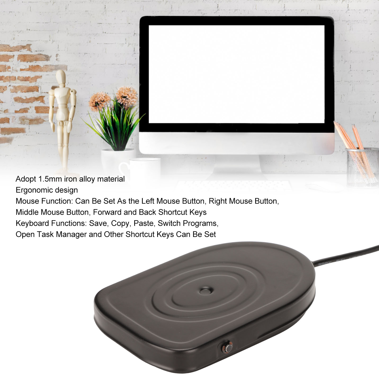 Gaming Foot Pedal Multi Functi - огляд і ціна Gaming Controller