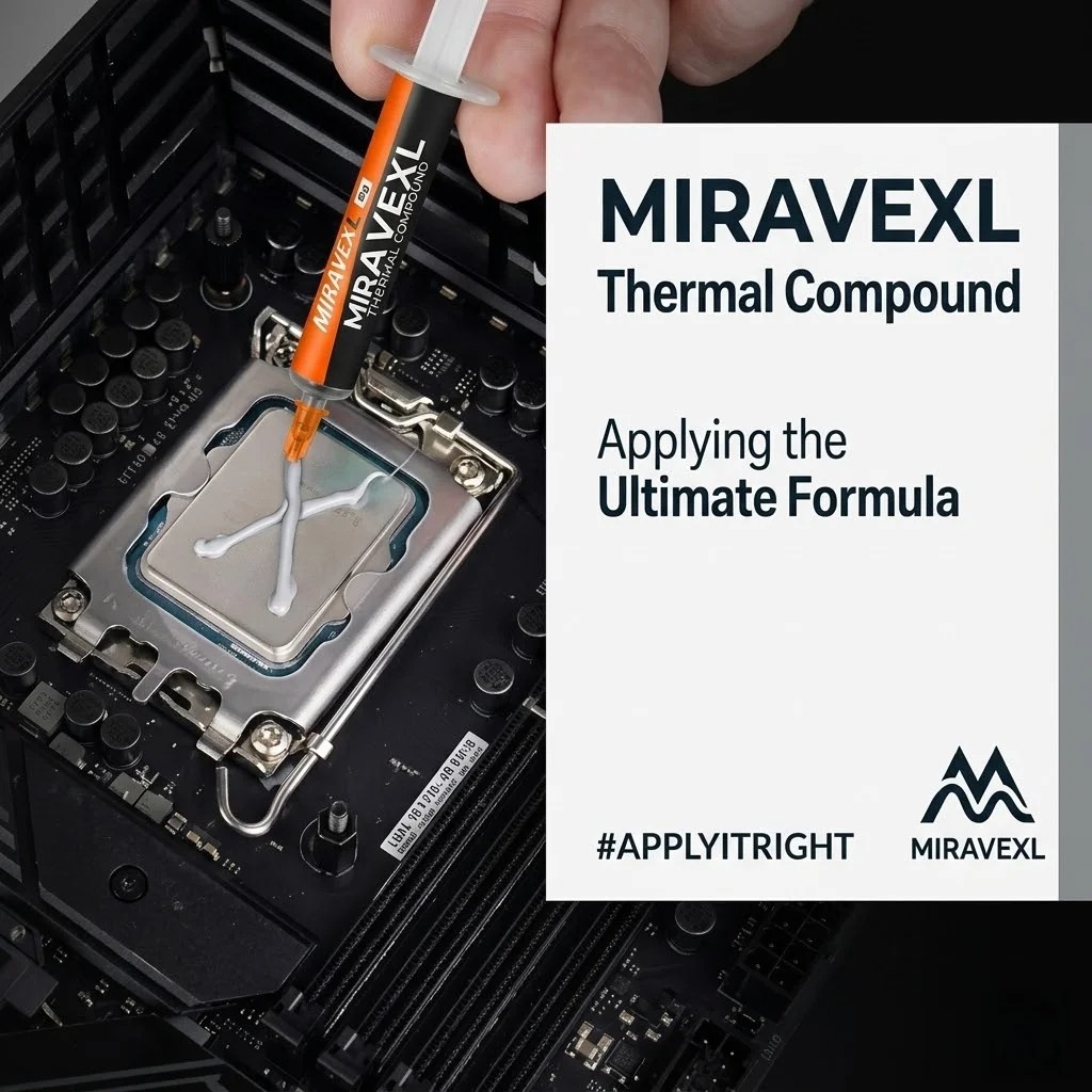 MIRAVEXL 8g Thermal Paste Low  - огляд і ціна Pc Gaming Upgrades