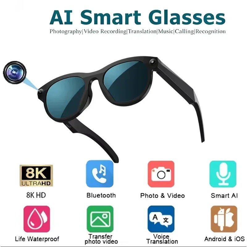 8KHD Smart AI Glasses Color Ch - огляд і ціна Gaming Controller