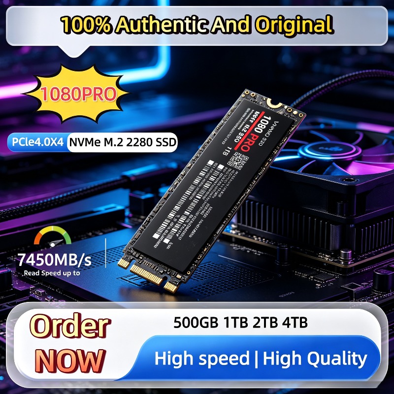 100% original 1080PRO PCIe 4.0 - огляд і ціна Pc Gaming Second