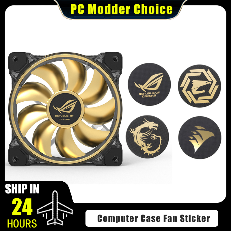 Computer Case Fan Logo Sticker - огляд і ціна Pc Gaming Upgrades
