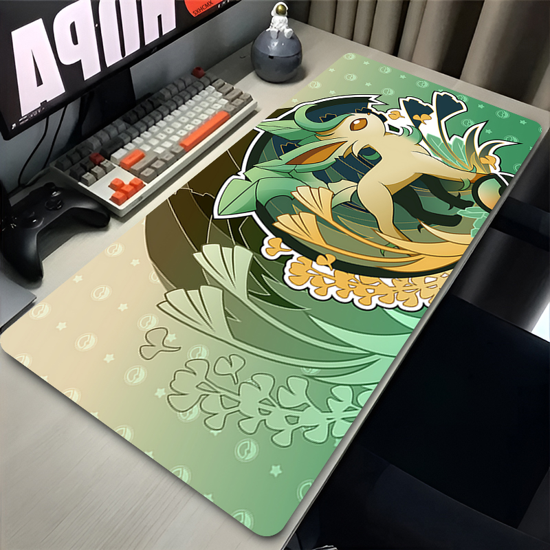Mouse Pad Gamer P-pokemon Leaf - огляд і ціна Pc Gaming Keyboard And Mouse