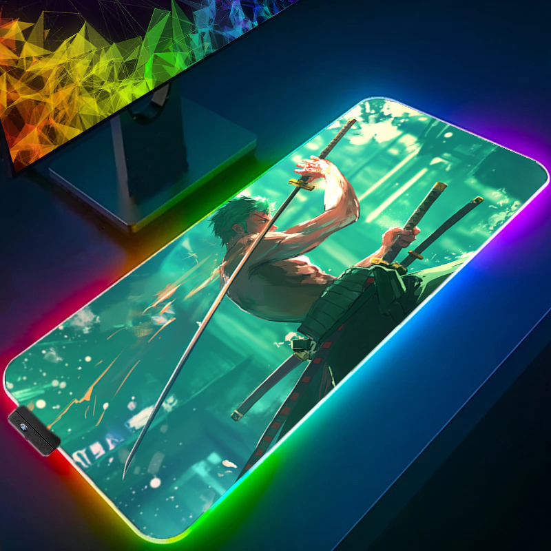ONE PIECE Zoro Mouse Pad RGB G - огляд і ціна Pc Gaming Upgrades