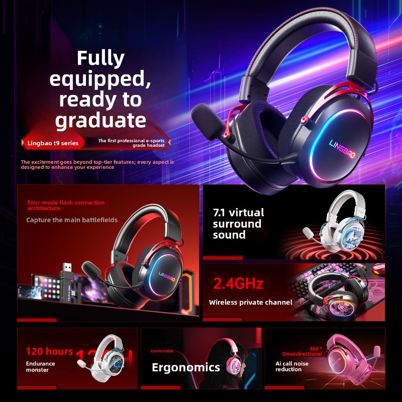 Lingbao T9Pro Wireless Gaming  - огляд і ціна Pc Gaming Cs2