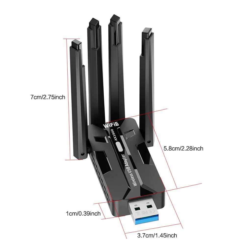 WiFi 6 USB 3 0 Adapter 1800 Mb - огляд і ціна Pc Gaming Second