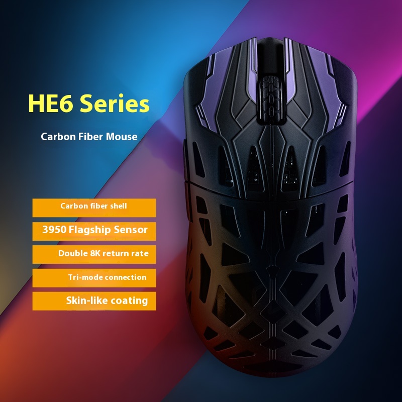 IROK HE6 Ultra Mouse Tri Mode  - огляд і ціна Pc Gaming Cs2