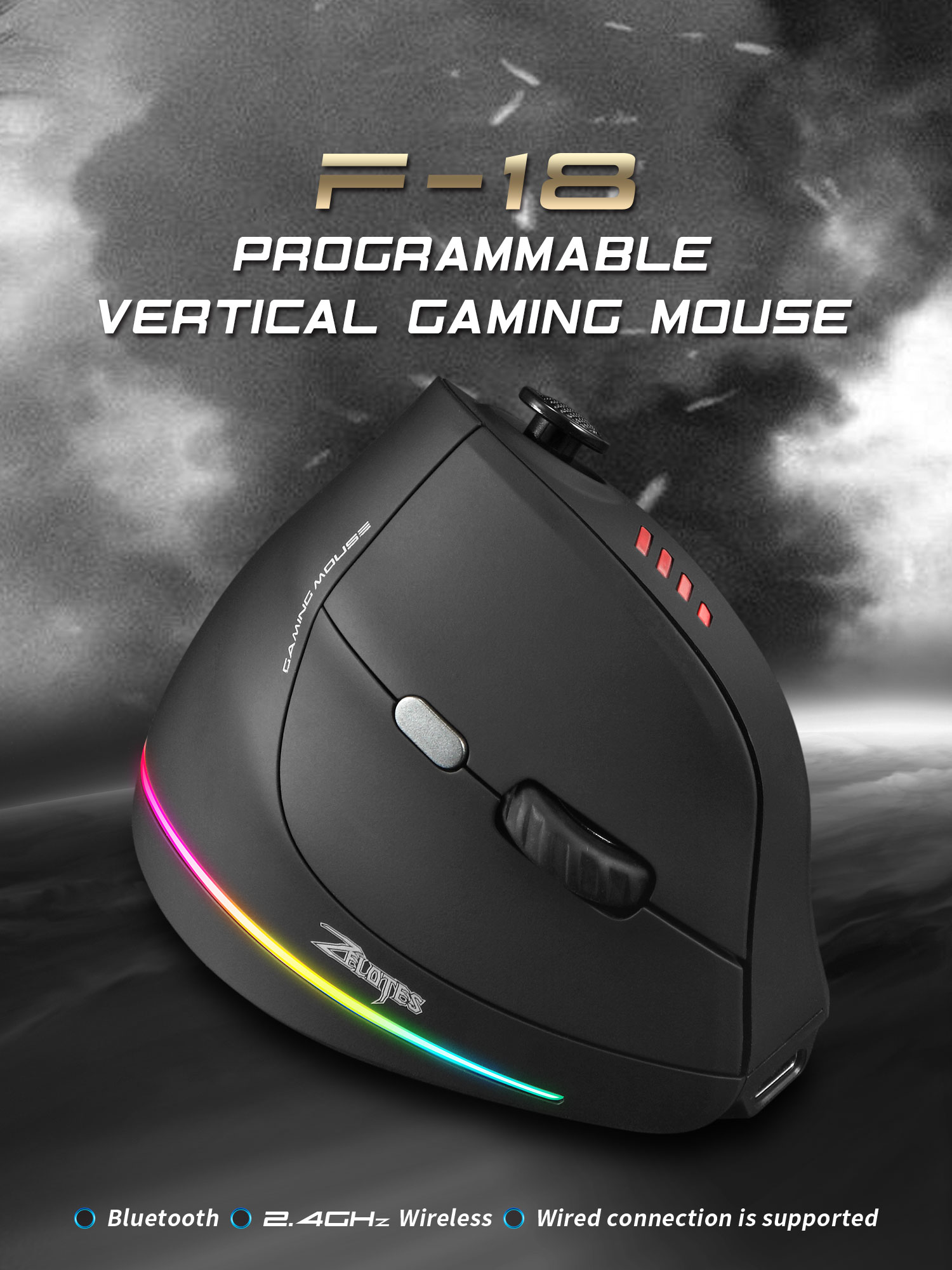 Jomaa RGB Backlit Wireless Ver - огляд і ціна Gaming Controller