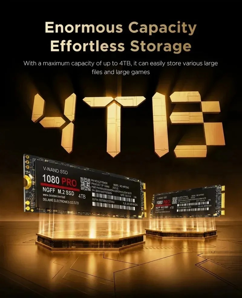 2026 1080PRO PCIe 4.0 NVMe M.2 - огляд і ціна Pc Gaming Second